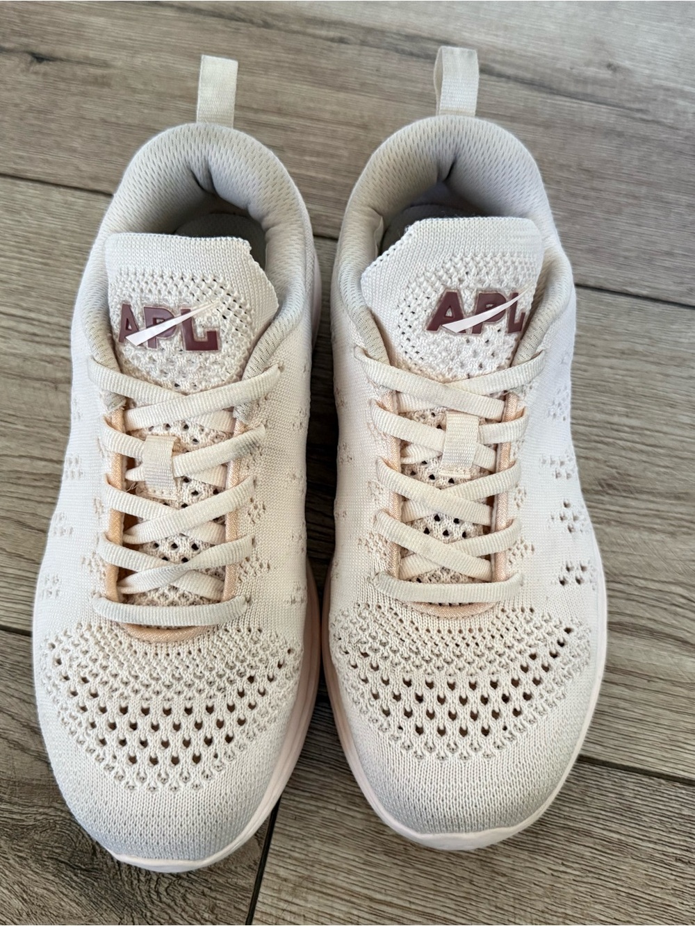APL TechLoom Knit Women's Sneakers in Light Pink